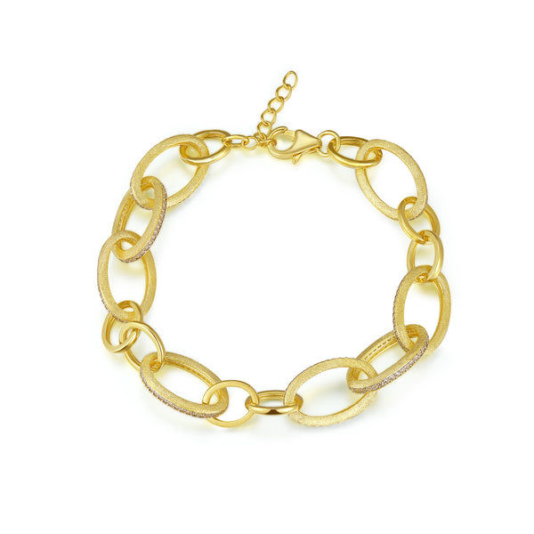 GOLD LINK CHAIN BRACELET