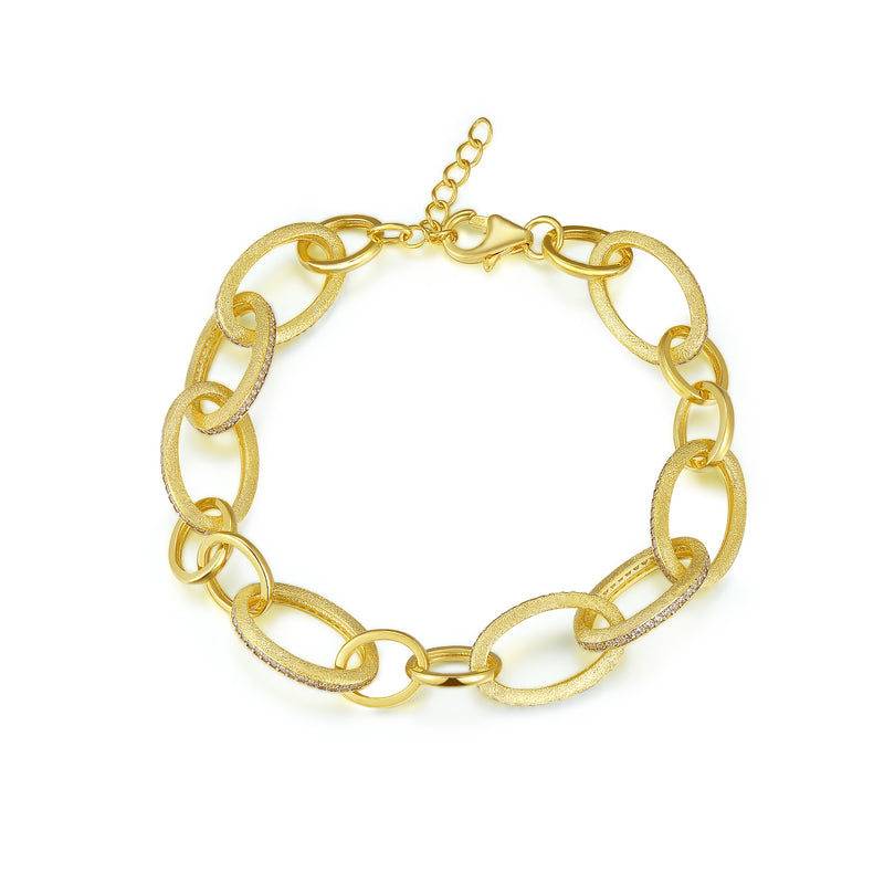 GOLD LINK CHAIN BRACELET