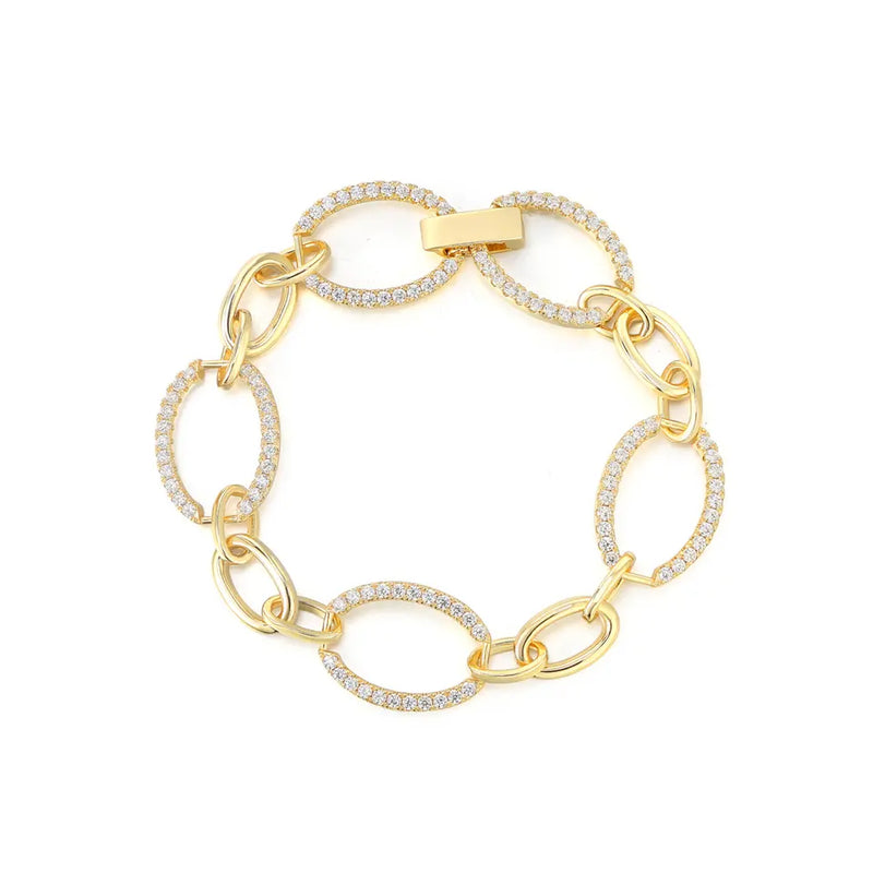 GOLD LINK CHAIN BRACELET