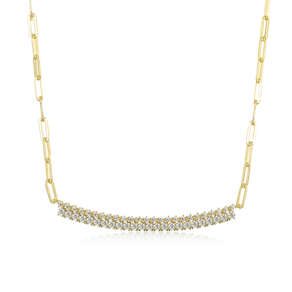 GOLD BAR NECKLACE